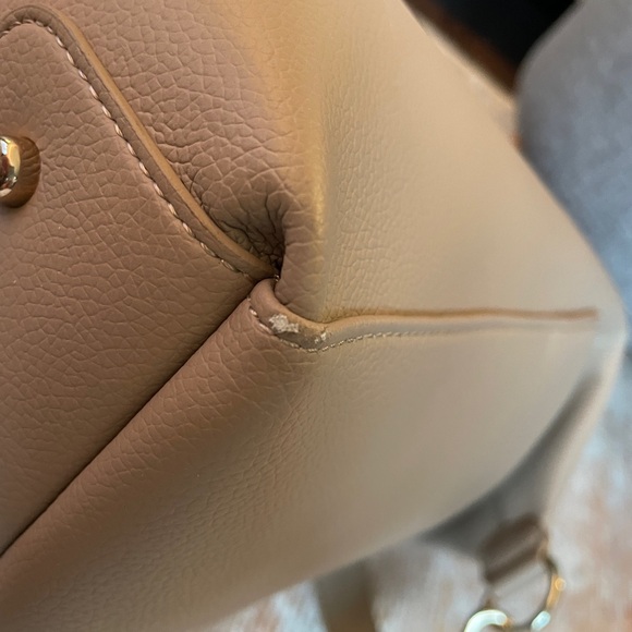 Mina Baie Emmy Full in Sand Vegan Leather - Picture 7 of 14